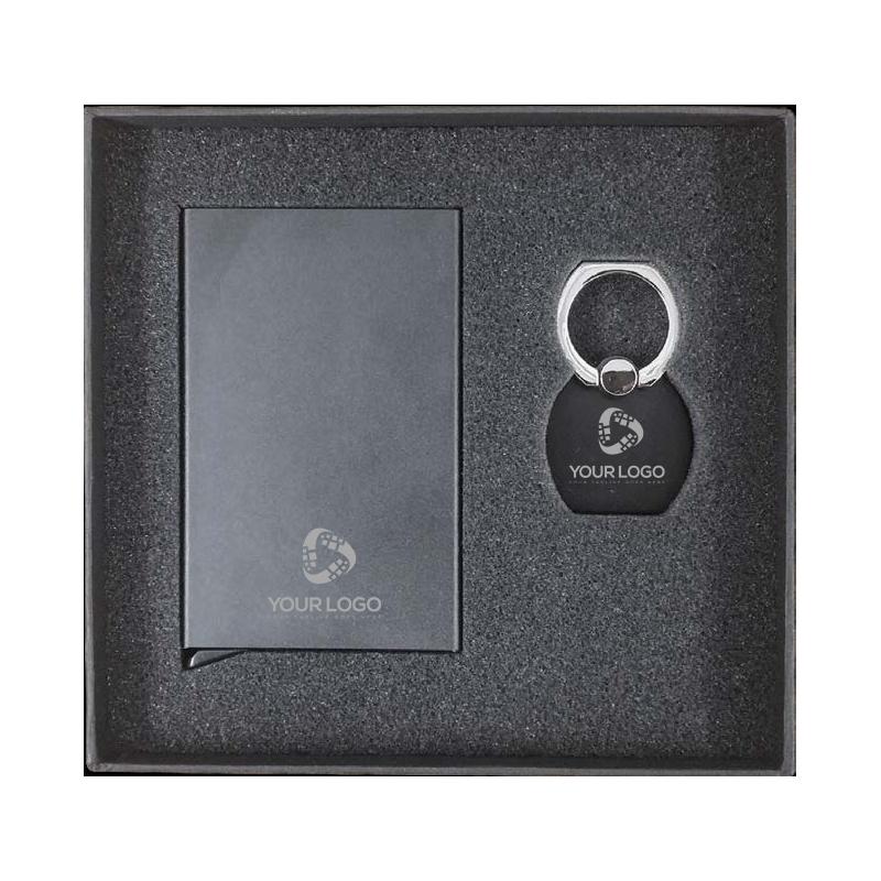 WGS-04 - Black Cardboard Gift Box With Cushion Inside For Product Protection And Better Presentation